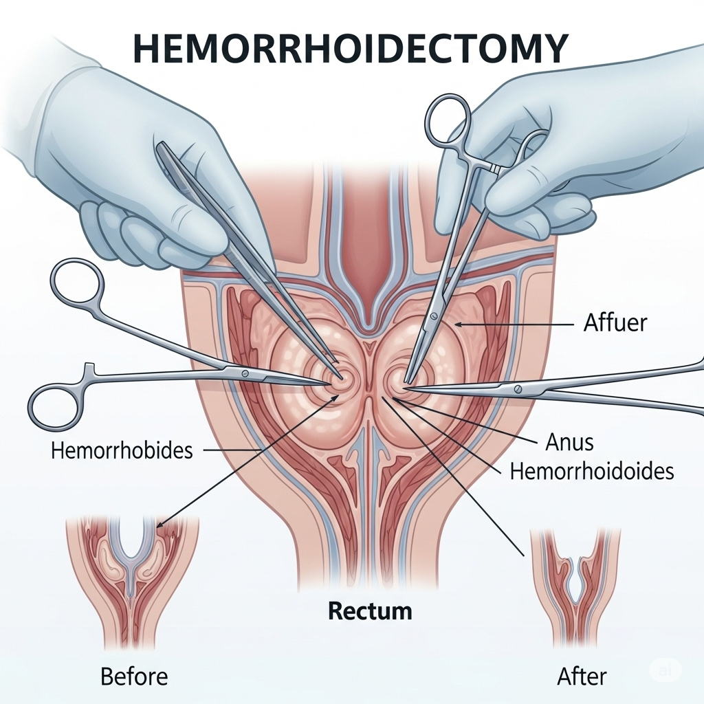 Hemorrhoidectomy