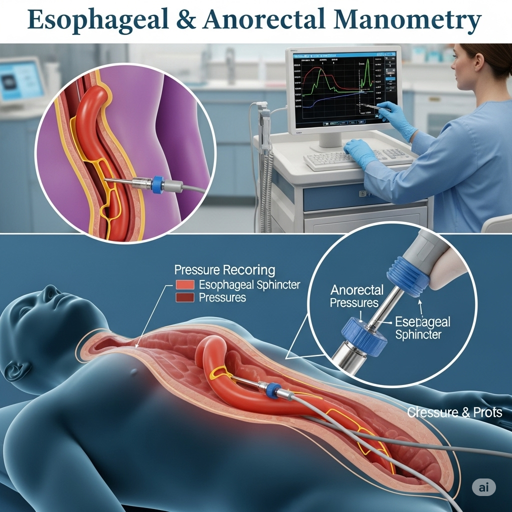Esophageal & Anorectal Manometry